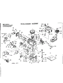 Replacement Parts parts for Craftsman Lawn & Garden Engine 143254352 from AppliancePartsPros.com