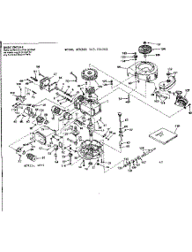 Replacement Parts parts for Craftsman Lawn & Garden Engine 143254362 from AppliancePartsPros.com