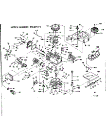 Replacement Parts parts for Craftsman Lawn & Garden Engine 143254372 from AppliancePartsPros.com