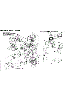 Replacement Parts parts for Craftsman Lawn & Garden Engine 143254392 from AppliancePartsPros.com