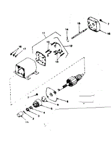 Starter Motor No. 33606 parts for Craftsman Lawn & Garden Engine 143256032 from AppliancePartsPros.com