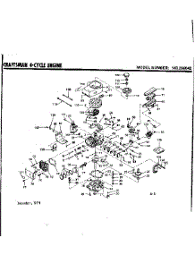 Engine parts for Craftsman Lawn & Garden Engine 143256042 from AppliancePartsPros.com