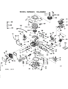 Replacement Parts parts for Craftsman Lawn & Garden Engine 143256062 from AppliancePartsPros.com
