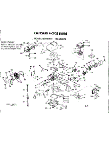 Engine parts for Craftsman Lawn & Garden Engine 143256072 from AppliancePartsPros.com