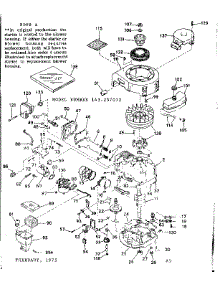 Replacement Parts parts for Craftsman Lawn & Garden Engine 143257032 from AppliancePartsPros.com