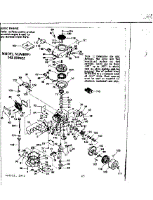 Engine parts for Craftsman Lawn & Garden Engine 143259022 from AppliancePartsPros.com