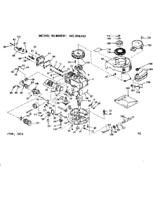 Replacement Parts parts for Craftsman Lawn & Garden Engine 143264312 from AppliancePartsPros.com