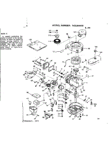 Replacement Parts parts for Craftsman Lawn & Garden Engine 143264422 from AppliancePartsPros.com