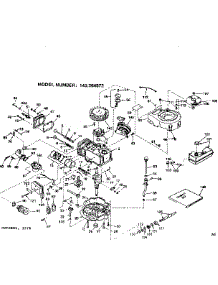 Replacement Parts parts for Craftsman Lawn & Garden Engine 143264572 from AppliancePartsPros.com