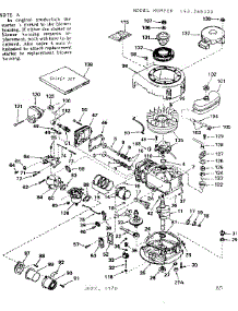 Replacement Parts parts for Craftsman Lawn & Garden Engine 143265122 from AppliancePartsPros.com