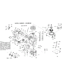 Replacement Parts parts for Craftsman Lawn & Garden Engine 143265162 from AppliancePartsPros.com