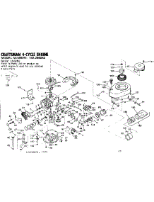 Replacement Parts parts for Craftsman Lawn & Garden Engine 143266082 from AppliancePartsPros.com