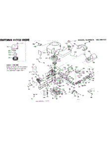 Replacement Parts parts for Craftsman Lawn & Garden Engine 143266132 from AppliancePartsPros.com