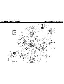 Replacement Parts parts for Craftsman Lawn & Garden Engine 143266312 from AppliancePartsPros.com