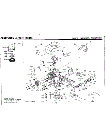 Replacement Parts parts for Craftsman Lawn & Garden Engine 143266332 from AppliancePartsPros.com