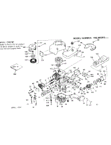 Replacement Parts parts for Craftsman Lawn & Garden Engine 143266392 from AppliancePartsPros.com