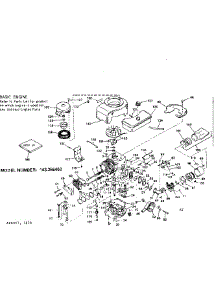 Replacement Parts parts for Craftsman Lawn & Garden Engine 143266452 from AppliancePartsPros.com