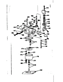 Carburetor Complete parts for Craftsman Lawn & Garden Engine 14327100 from AppliancePartsPros.com
