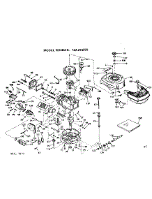 Replacement Parts parts for Craftsman Lawn & Garden Engine 143274072 from AppliancePartsPros.com