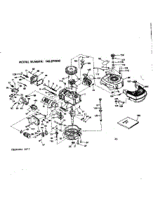Replacement Parts parts for Craftsman Lawn & Garden Engine 143274262 from AppliancePartsPros.com