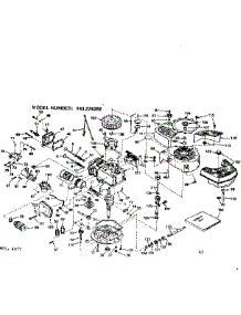 Replacement Parts parts for Craftsman Lawn & Garden Engine 143274392 from AppliancePartsPros.com