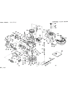 Replacement Parts parts for Craftsman Lawn & Garden Engine 143274412 from AppliancePartsPros.com