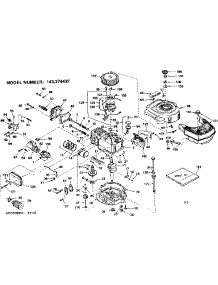 Replacement Parts parts for Craftsman Lawn & Garden Engine 143274432 from AppliancePartsPros.com