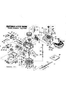 Replacement Parts parts for Craftsman Lawn & Garden Engine 143274462 from AppliancePartsPros.com