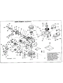 Replacement Parts parts for Craftsman Lawn & Garden Engine 143274472 from AppliancePartsPros.com