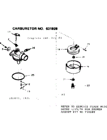 Replacement Parts parts for Craftsman Lawn & Garden Engine 143274552 from AppliancePartsPros.com
