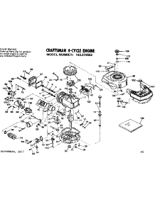 Replacement Parts parts for Craftsman Lawn & Garden Engine 143274552 from AppliancePartsPros.com