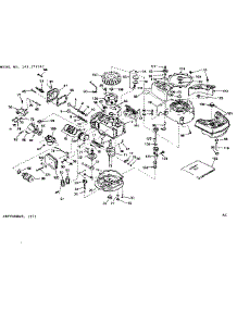 Replacement Parts parts for Craftsman Lawn & Garden Engine 143274562 from AppliancePartsPros.com