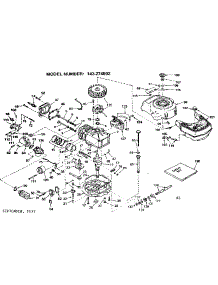 Replacement Parts parts for Craftsman Lawn & Garden Engine 143274592 from AppliancePartsPros.com
