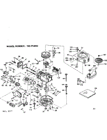 Replacement Parts parts for Craftsman Lawn & Garden Engine 143274692 from AppliancePartsPros.com