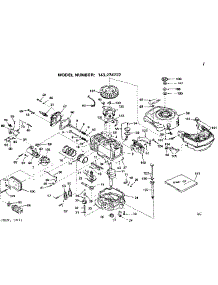 Replacement Parts parts for Craftsman Lawn & Garden Engine 143274722 from AppliancePartsPros.com