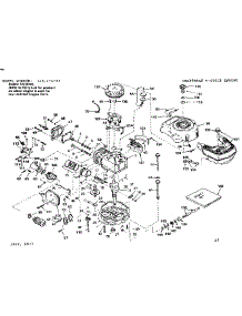 Replacement Parts parts for Craftsman Lawn & Garden Engine 143274752 from AppliancePartsPros.com