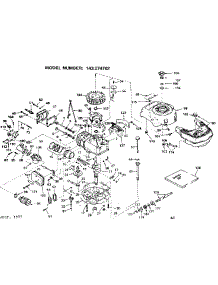 Replacement Parts parts for Craftsman Lawn & Garden Engine 143274762 from AppliancePartsPros.com