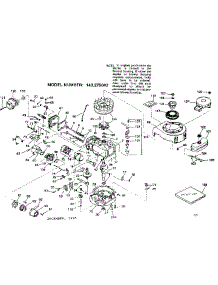 Replacement Parts parts for Craftsman Lawn & Garden Engine 143275042 from AppliancePartsPros.com