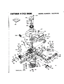 Replacement Parts parts for Craftsman Lawn & Garden Engine 143276182 from AppliancePartsPros.com