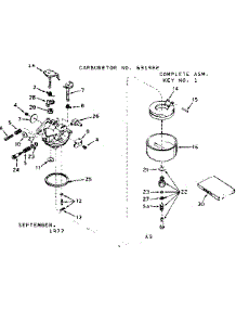 Replacement Parts parts for Craftsman Lawn & Garden Engine 143276232 from AppliancePartsPros.com