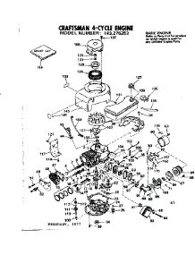 Replacement Parts parts for Craftsman Lawn & Garden Engine 143276252 from AppliancePartsPros.com