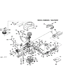 Replacement Parts parts for Craftsman Lawn & Garden Engine 143276282 from AppliancePartsPros.com