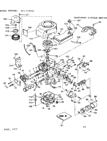 Replacement Parts parts for Craftsman Lawn & Garden Engine 143276332 from AppliancePartsPros.com