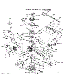 Replacement Parts parts for Craftsman Lawn & Garden Engine 143276432 from AppliancePartsPros.com