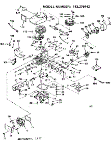 Replacement Parts parts for Craftsman Lawn & Garden Engine 143276442 from AppliancePartsPros.com