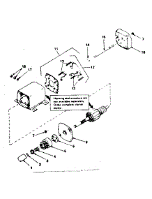 Starter Motor parts for Craftsman Lawn & Garden Engine 143276482 from AppliancePartsPros.com
