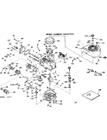Engine parts for Craftsman Lawn & Garden Engine 143277012 from AppliancePartsPros.com