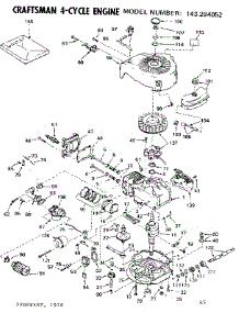 Replacement Parts parts for Craftsman Lawn & Garden Engine 143284052 from AppliancePartsPros.com