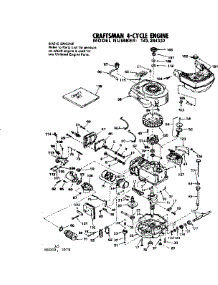 Replacement Parts parts for Craftsman Lawn & Garden Engine 143284332 from AppliancePartsPros.com