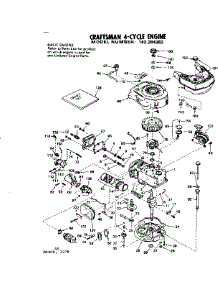 Replacement Parts parts for Craftsman Lawn & Garden Engine 143284352 from AppliancePartsPros.com